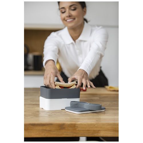 Fiambrera doble de 700+700 ml 