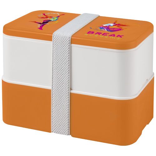 Fiambrera doble de 700+700 ml 