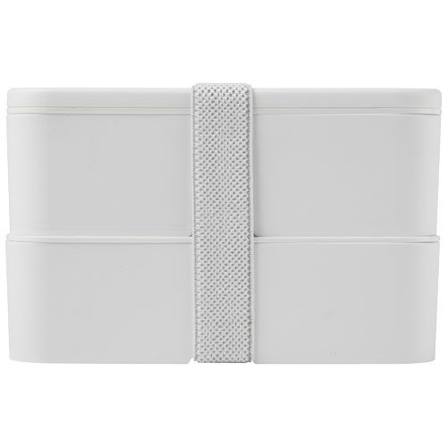 white Fiambrera de doble capa
