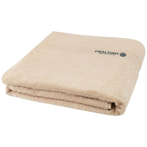 beis Toalla de 100 x 180 cm de algodón de 450 g/m² Evelyn