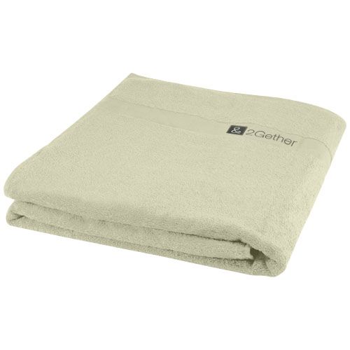 gris claro Toalla de 100 x 180 cm de algodón de 450 g/m² Evelyn