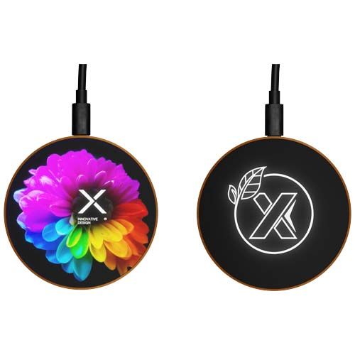 SCX.DESIGN ESTACIÓN DE CARGA INALÁMBRICA DE MADERA W13 10W