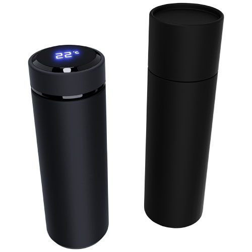 black SCX.design D10 Botella con aislamiento térmico