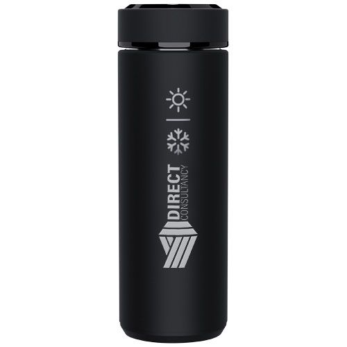 black SCX.design D10 Botella con aislamiento térmico