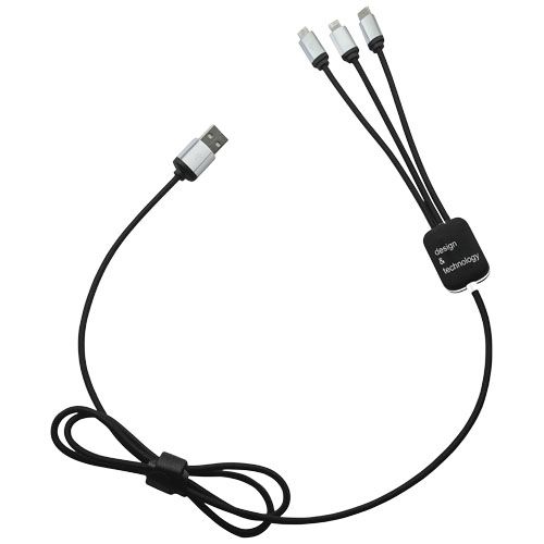 negro/blanco SCX.design C17 easy to use light-up cable retroiluminado
