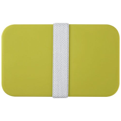 verde lima/blanco Fiambrera doble de 700+700 ml