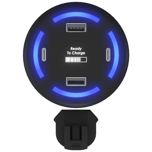 CARGADOR DOMÉSTICO INTELIGENTE CON LOGOTIPO RETROILUMINADO 