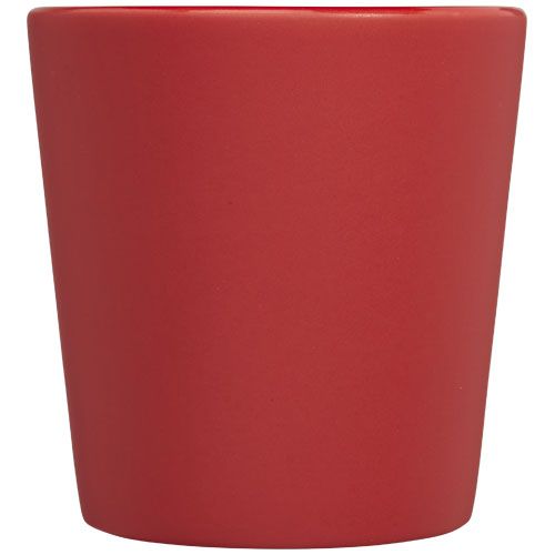 red Taza de cerámica de 280 ml