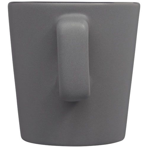 gris mate Taza de cerámica de 280 ml