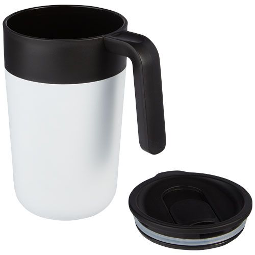 Taza de 400 ml con doble pared reciclada 
