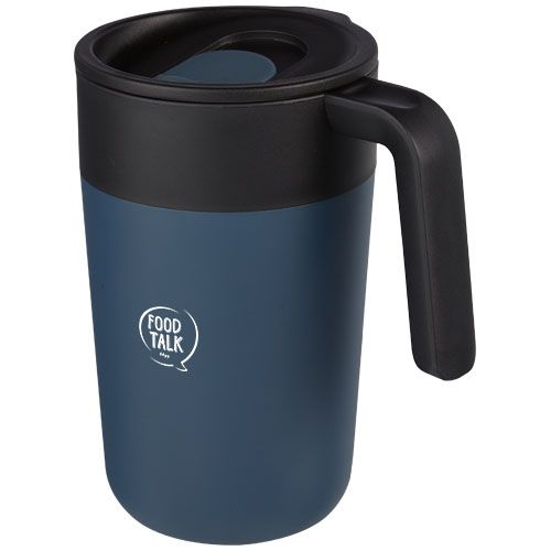 Taza de 400 ml con doble pared reciclada 