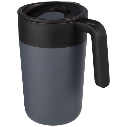 TAZA DE 400 ML CON DOBLE PARED RECICLADA 