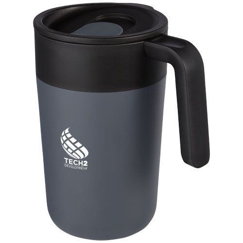 Taza de 400 ml con doble pared reciclada 