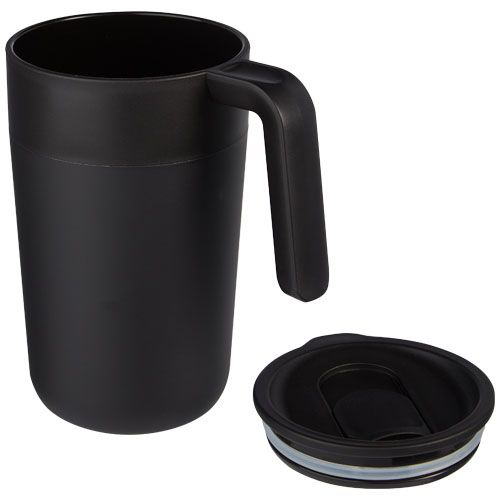 Taza de 400 ml con doble pared reciclada 