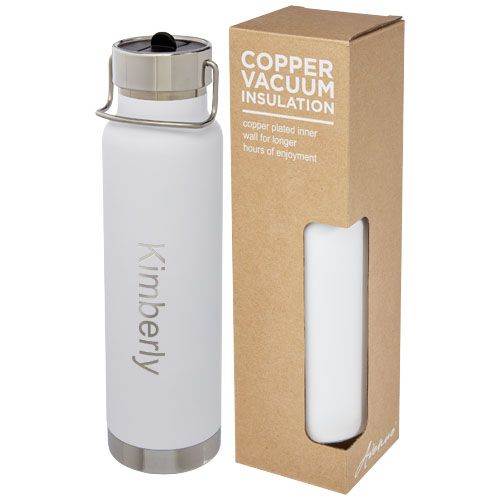Bidón deportivo de 750 ml con aislamiento al vacío de cobre 