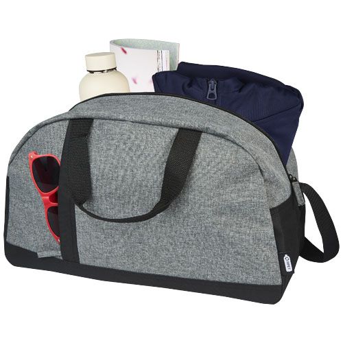 Bolsa deportiva de lona en dos tonos reciclada GRS de 21 L 