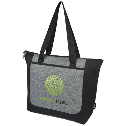 Sac shopping Reclaim recyclé GRS bicolore à fermeture éclair de 15 L - 2
