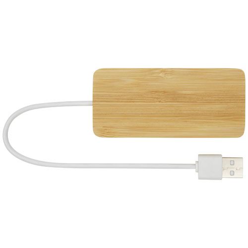 natural Hub USB de bambú