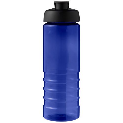 azul/negro Bidón deportivo con tapa Flip de 750 ml