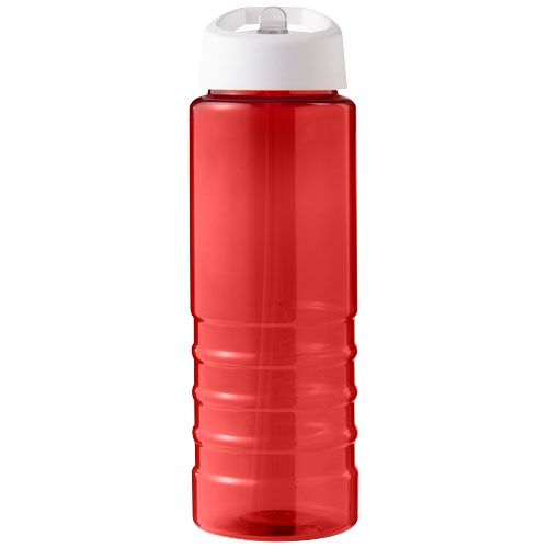 rojo/blanco Bidón deportivo con tapa con boquilla de 750 ml