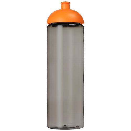 carbón/naranja Bidón deportivo con tapa Dome de 850 ml