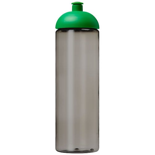 carbón/verde Bidón deportivo con tapa Dome de 850 ml