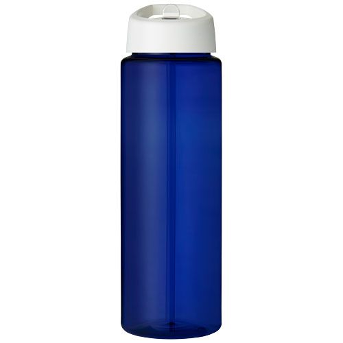 azul/blanco Bidón deportivo con tapa con boquilla de 850 ml