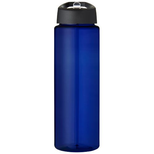 azul/negro Bidón deportivo con tapa con boquilla de 850 ml