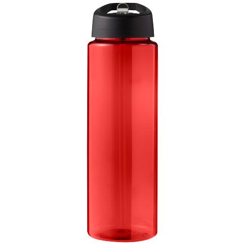 rojo/negro Bidón deportivo con tapa con boquilla de 850 ml