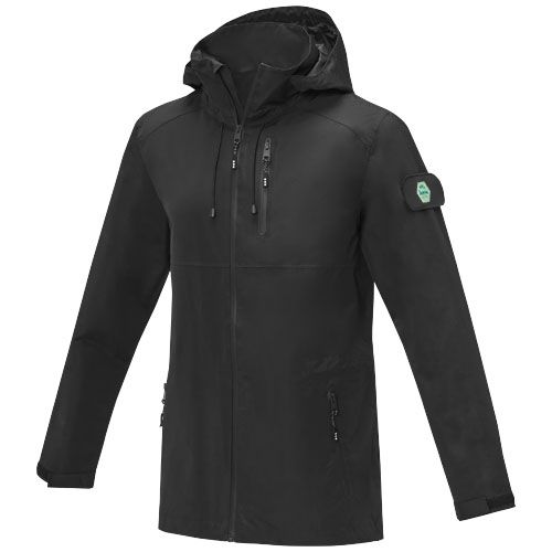 black Chaqueta unisex ligera GRS reciclada