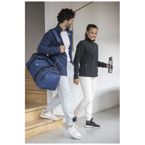 azul marino Chaqueta polar con cremallera entera reciclada GRS para hombre Amber
