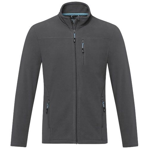 Chaqueta polar con cremallera entera reciclada GRS para hombre 