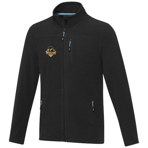Chaqueta polar con cremallera entera reciclada GRS para hombre 