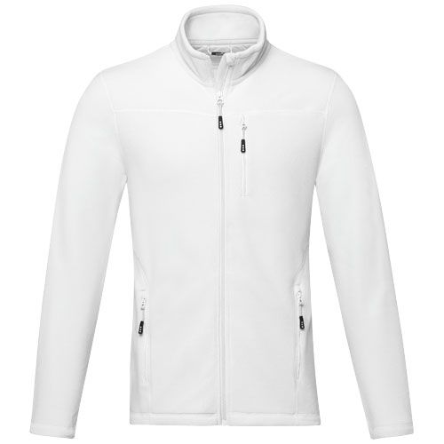 Chaqueta polar con cremallera entera reciclada GRS para hombre 