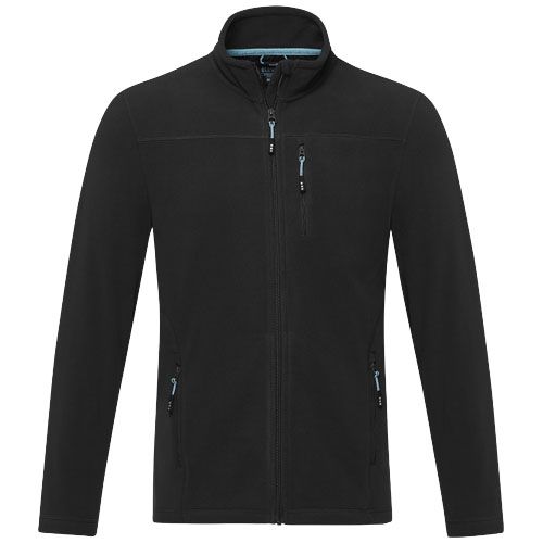Chaqueta polar con cremallera entera reciclada GRS para hombre 
