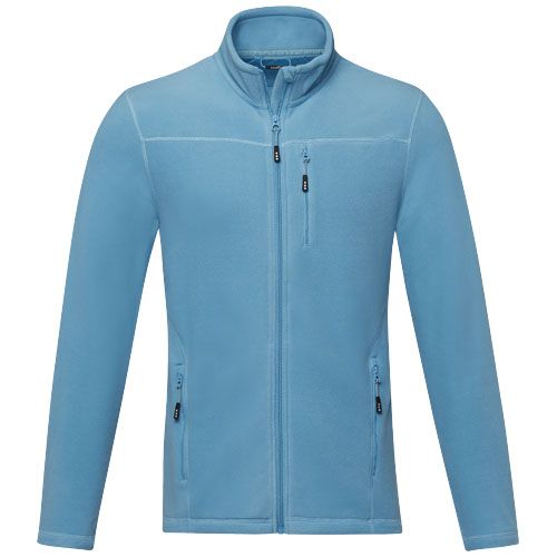 Chaqueta polar con cremallera entera reciclada GRS para hombre 