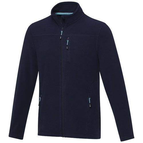 CHAQUETA POLAR CON CREMALLERA ENTERA RECICLADA GRS PARA HOMBRE AMBER