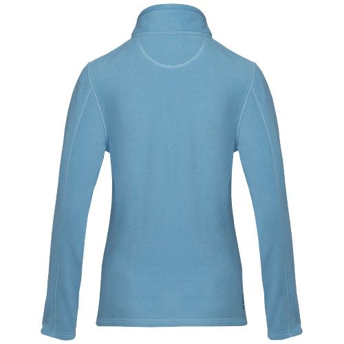 turquesa clásico Chaqueta polar con cremallera entera reciclada GRS para mujer