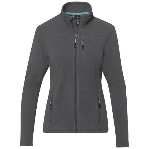 gris tormenta Chaqueta polar con cremallera entera reciclada GRS para mujer