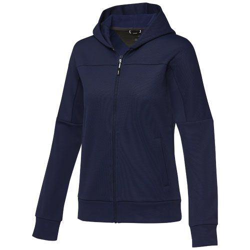 CHAQUETA DE PUNTO CON CREMALLERA ENTERA DE ALTO RENDIMIENTO PARA MUJER