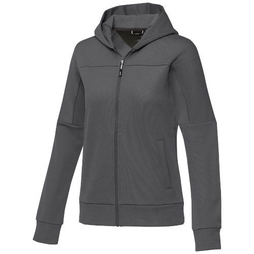 CHAQUETA DE PUNTO CON CREMALLERA ENTERA DE ALTO RENDIMIENTO PARA MUJER 
