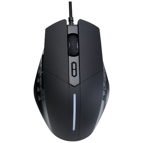 black Ratón gaming RGB