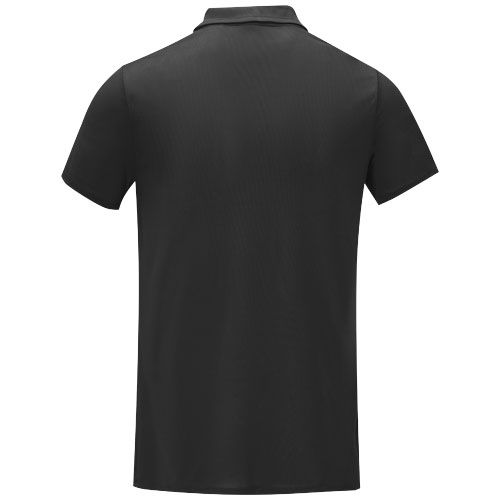 black Polo Cool fit de manga corta para hombre de 105 g/m² Deimos