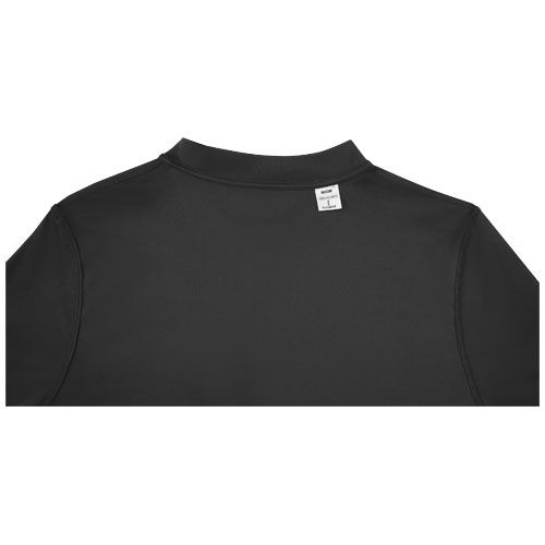 black Polo Cool fit de manga corta para hombre de 105 g/m² Deimos