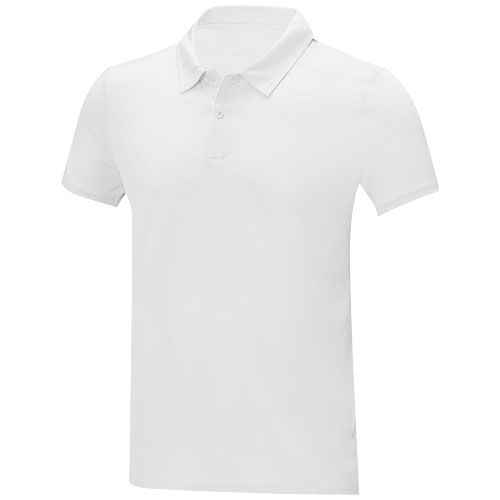 white Polo Cool fit de manga corta para hombre