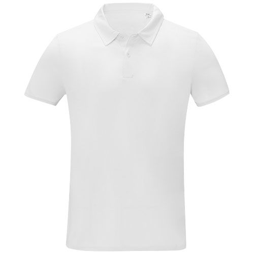white Polo Cool fit de manga corta para hombre