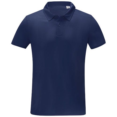 azul marino Polo Cool fit de manga corta para hombre de 105 g/m²