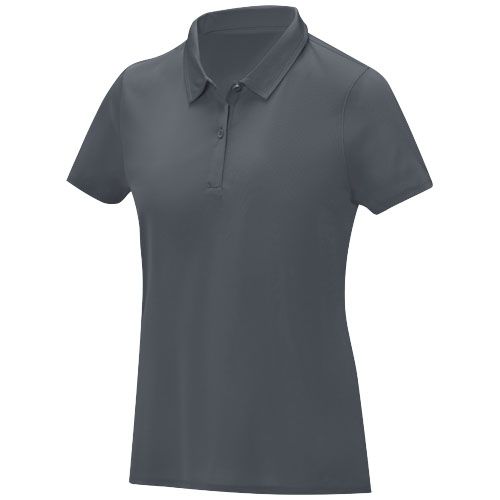 gris tormenta Polo Cool fit de manga corta para mujer de 105 g/m²