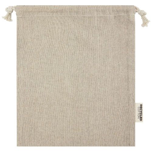 Bolsa de regalo mediana de 1,5 l de algodón reciclado GRS de 150 g/m² 