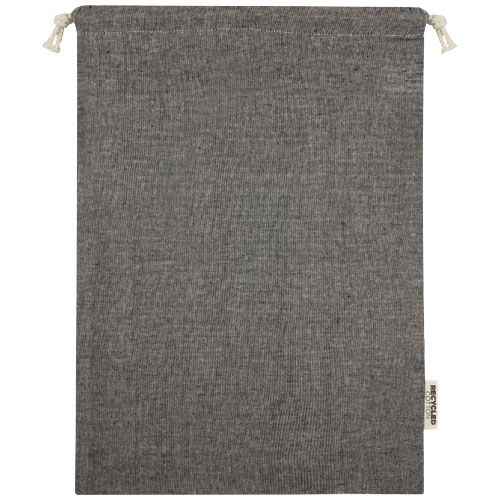Bolsa de regalo grande de 4 l de algodón reciclado GRS de 150 g/m² 